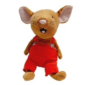 🍒 If You Give A Mouse A Cookie by Kohl's Cares Red Overalls Plush Soft Kids Toy